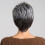 Transparent Lace Frontal Wig Silver White Short Straight 4