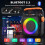 Draagbare karaoke - SVATV - MS80 - 2 draadloze microfoons - Bluetooth 5.0 - LED disco 5 effecten 5