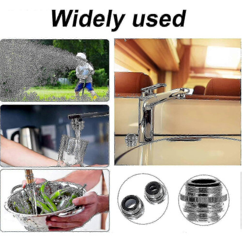 Faucet Aerator Adapter Kit with Garden Hose Adapters 1