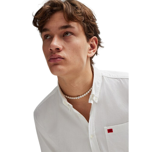 Hugo Boss (M, White) Hugo Boss Mens Shirt 2