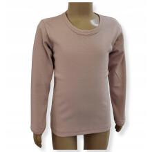 RÓZSASZÍN hosszú blúz 140-es hosszú ujjú póló SIMA pamut 100% GYÁRTÓ