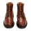 Boss Mens Jacob Leather Block Heel Boots 3