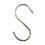 S-hook steel 10-pack 2.2 inch 4