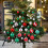Christmas Ornament Set Red Green Electroplated 42 Pack 5