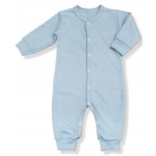ROMPER 80 knappet romper lille romper uden fødder rompers pyjamas blå