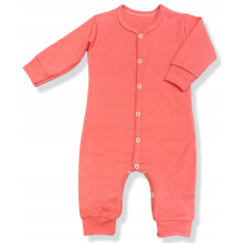 Rampers 62 hel knappet romper romper uden fødder rompers pyjamas koral
