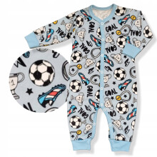 RAMPERS 110 knappet romper uden fødder pyjamas rampers fodbold