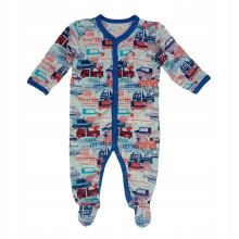 Heldragt hel knappet 74 Pyjamas til baby Brandvæsen