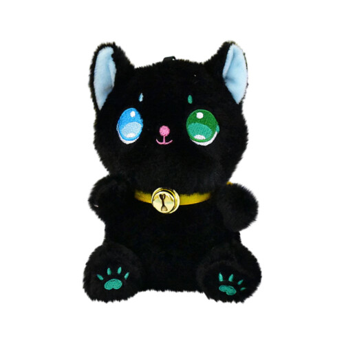 Bell Kitten Plüschtier, weiches Stofftier mit Glöckchen 1