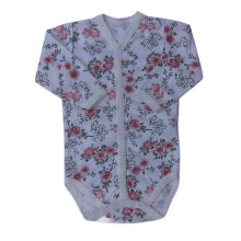 BABY BODYSHURTIG 74 langærmet med BLOMSTER fra producenten