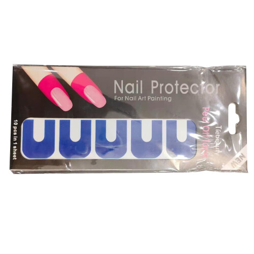 Ταινία αποκόλλησης νυχιών Welling Nail, σχήματος U, προστατευτικό βερνικιού νυχιών 1