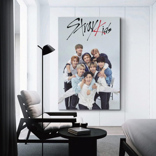 Stray Kids SKZ Plakat na płótnie 24x36 cali 1