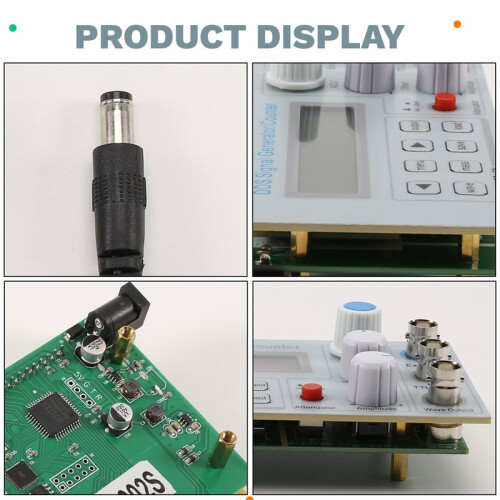 SGP1002S 2MHz DDS Function Signal Generator Frequency Meter Square Wave Sweep EU PLUG 1