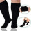 Compression Socks 15-20mmHg Knee Length Extra-Wide Calf 3