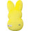 Lapin en peluche Peeps jaune 38 cm 2