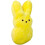 Lapin en peluche Peeps jaune 38 cm 3
