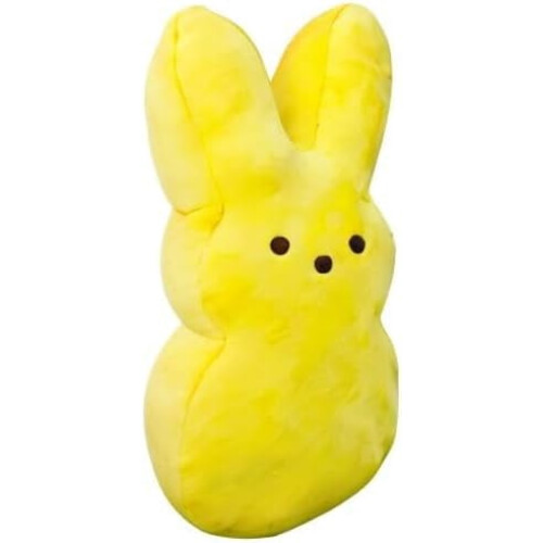 Lapin en peluche Peeps jaune 38 cm 2