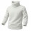 Varm børne-T-SHIRT MED PULLT HALS 140 HVID 1
