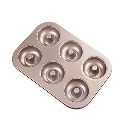 Nonstick-munkform beige, 6 håligheter, 27 x 18,5 cm 1