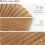 Temporary Pleated Window Blinds Light Filtering Cordless 6