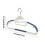 Cintre multifonction en plastique bleu (1 pièce) 3