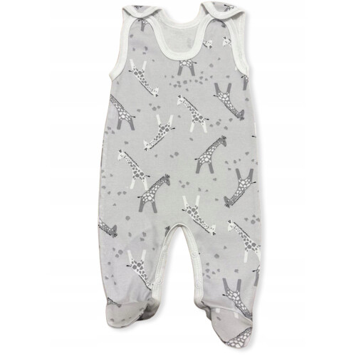 74 babypyjamas 100% bomuld GIRAFFER