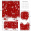 Plaid Letter Pattern Bathroom Set 4pcs Non-slip Waterproof 4