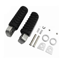 Motorcycle Rear Footrest Pedal Foot Pegs for Z650 650 Motorcycle Footpeg Cover