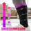 Compression Socks 15-20mmHg Knee Length Extra-Wide Calf 3