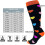 Compression Socks 15-20mmHg Knee Length Extra-Wide Calf 6