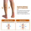 Compression Socks 15-20mmHg Knee Length Extra-Wide Calf 5