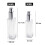 Yesbay50ml Διάφανο Άδειο Μπουκάλι Γυάλινο Επαναγεμιζόμενο Μπουκάλι Ψεκασμού 3