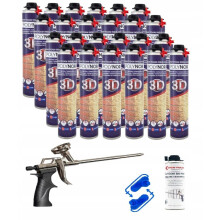 POLYNOR 3D varmeisolering isolering sprayskum pur skum ISOLERING