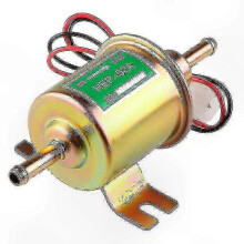 12V Low Pressure Electric Fuel Pump for Diesel and Gasoline Carburetor Replacement HEP-02A Model