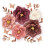 Crepe Paper Flowers 3D Realistic Wedding Backdrop Craft Set 7