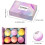 Handmade dried flower bath salt set 6 pieces 5