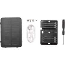 RF-V34 Waterproof Solar GPS Tracker 9000MAh Power Sheep Cow Cattle GSM WiFi Tracking Voice SOS Alarm Free Platform XKS