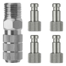 Airbrush Quick Coupler Quick Release Adapter Connecter Kit XKS