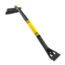Extendable Ice Scraper & Snow Brush for Car Windshield, 360 Rotating Snow Removal Tool for Cars, Trucks & SUVs