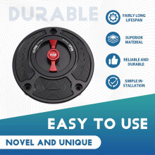 For Ducati 748/916/996/998/848/1098S/R/EVO Fuel Gas Tank Cover Quick Release Rotate Aluminum Oil Cap Racing