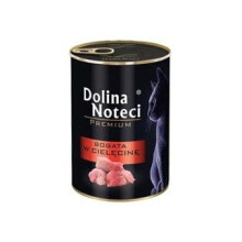 Dolina Noteci Premium rich in veal - wet cat food - 400g
