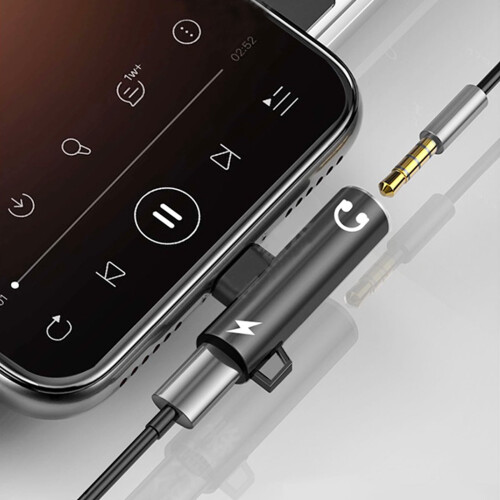 Type-C to 3.5mm Earphone Adapter 1 Pc 1