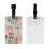 Vintage USA Highway Map Luggage Tags 4 Pack 3