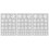 Christmas snowflake window clings white red 3 pcs 2