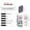 Topliu glitter cloth car scratch removal kit 1 set 4