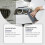 Topliu glitter cloth car scratch removal kit 1 set 6