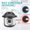 Instant Pot 3 Qt Sealing Rings Silicone 2 Pack 6
