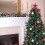 Christmas Tree Star Topper Red Pentagram 1 Piece 2