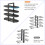 Pot and Pan Organizer 8-Tier Adjustable 21 Inch 4