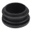 Black Plastica 35mm Dia Blanking End Caps Round Tube Insert 15 Pezzi 5